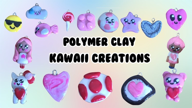 Kawaii Polymer Clay Creations w. BeanieBoo13