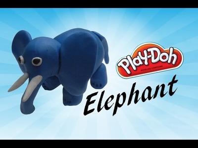 Learn how to make Elephant for kids using modelling clay Play doh