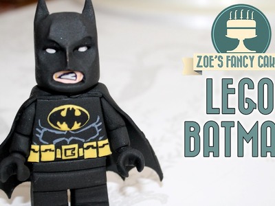 LEGO BATMAN CAKE TOPPER | fondant figure lego movie
