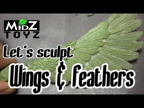Let's sculpt something: Wings & feathers