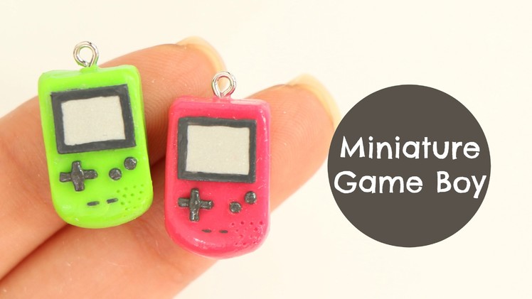 Miniature Game Boy Color Charm