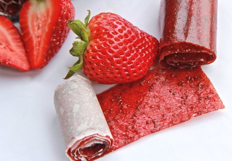 Natural Strawberry Fruit Leather (Take Back the Snack Collab)