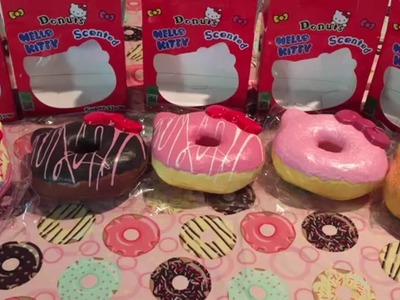 New Hello Kitty Squishy Donuts From Creamii Candy