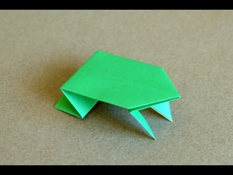 Origami Jumping Frog Instructions: www.Origami-Fun.com