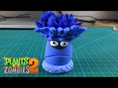 Play doh How to Make Blue Torch Tree - Plants Vs Zombies 2