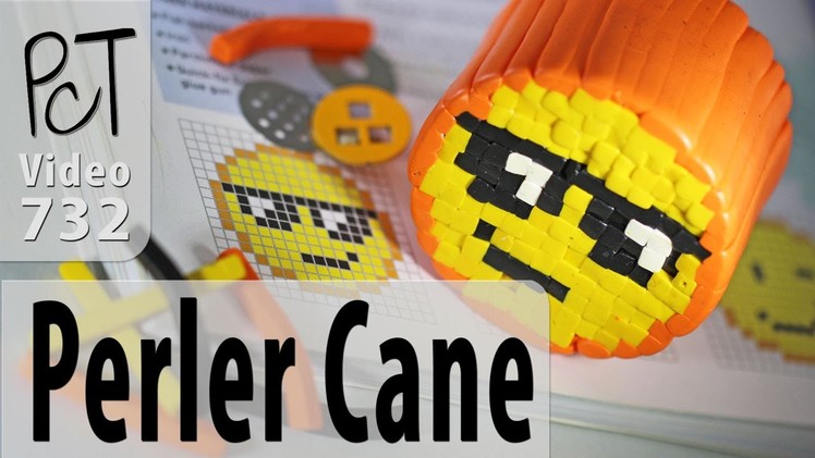 Polymer Clay Cane Designs From Perler Bead Patterns