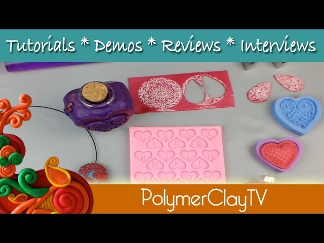 Polymer Clay Valentines Gift Ideas on Polymer Clay TV
