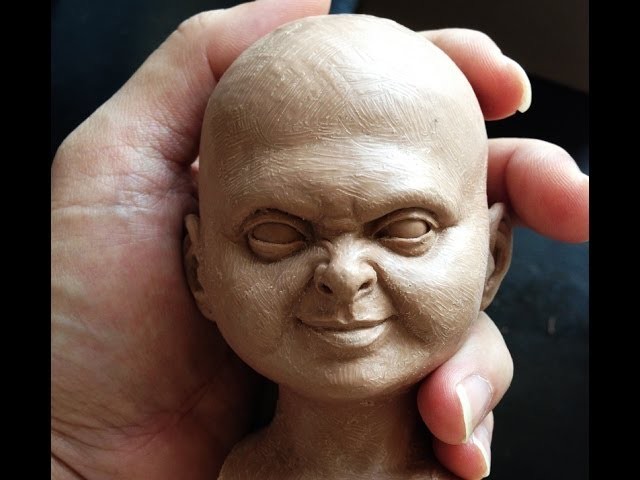 Sculpting Chucky. Part 1