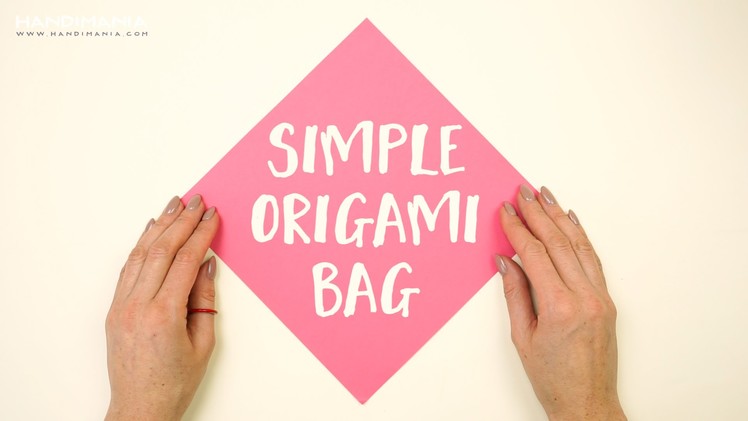 Simple Origami Bag