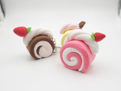 Swiss roll light air dry clay tutorial step by step