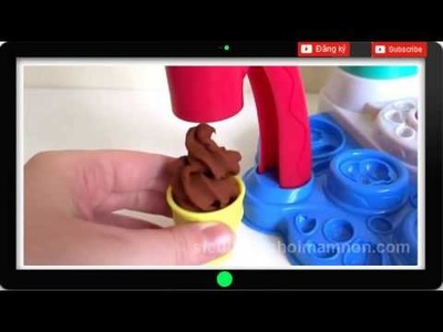 Toys Play Doh modeling clay play doh Magic Swirl Ice Cream Shoppe Unboxing