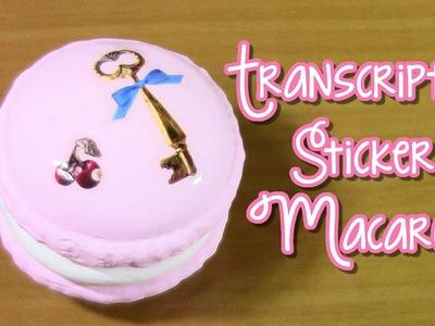 Transcription Sticker Macaron Tutorial