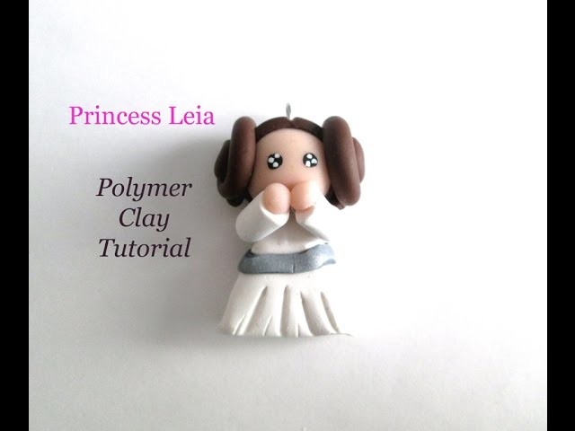 Tuto Fimo Polymer Clay Star Wars Princess Leia