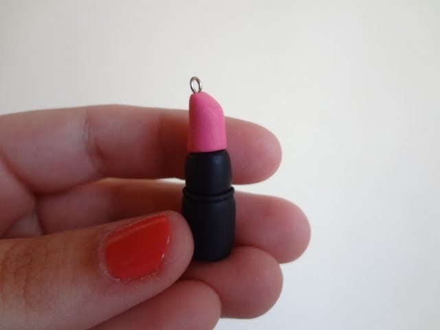 Tutorial On How To Make a Lipstick Charm