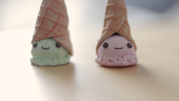 ▲Tutorial - Upside-down ice-cream cone ▼