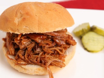 BBQ Pulled Pork Recipe - Laura Vitale - Laura in the Kitchen Episode 765
