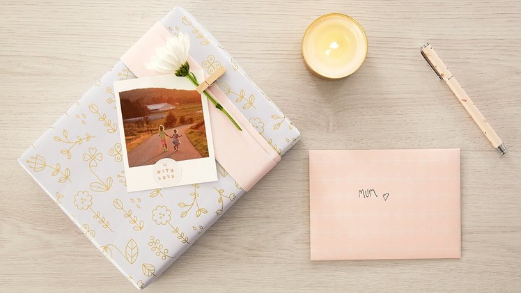 Be Inspired to Wrap your Mother's Day Gifts in Style