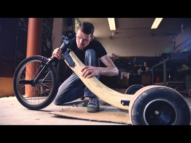 Building WORLDS FIRST REAL  OAKEN WOOD Drift Trike!!!