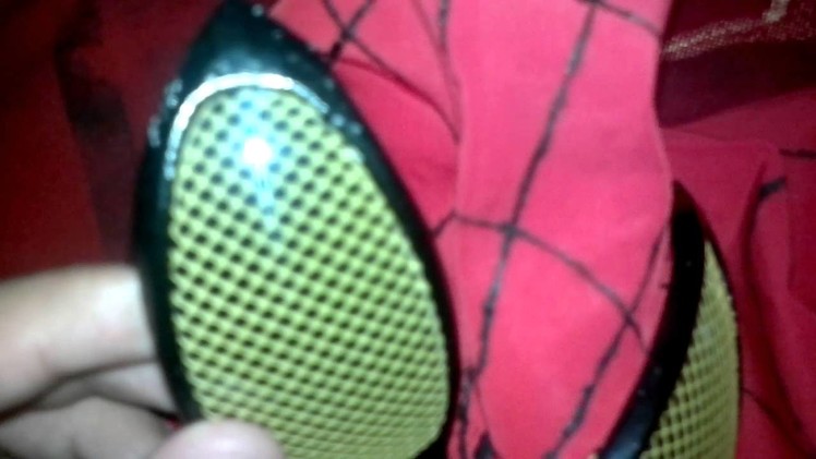 ¿Como Hacer La Mascara De The Amazing Spider-Man 2? Parte 2