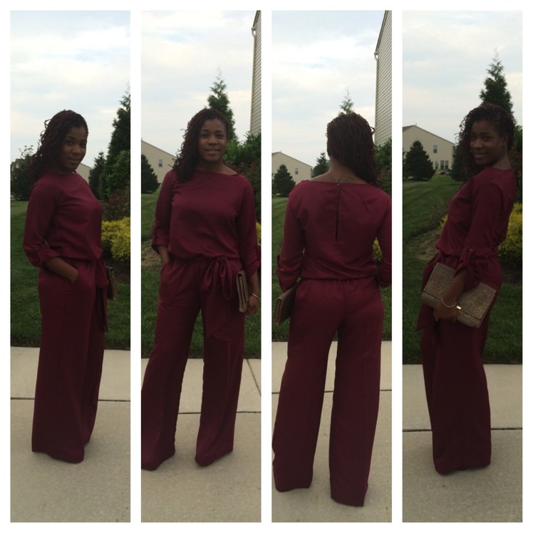 DIY Needles and Fashion The "Gwen" jumpsuit