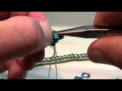 How To Half Persian Chainmaille Tutorial