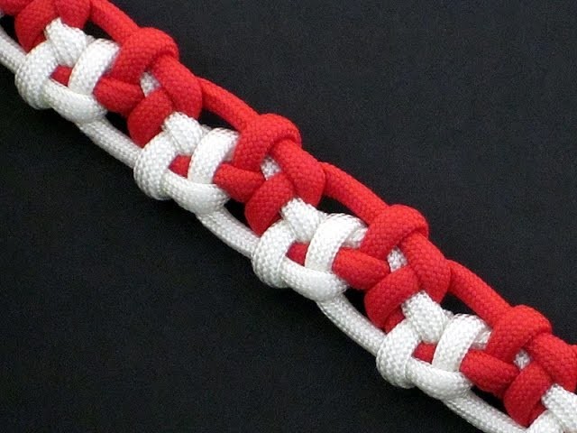 How to Make the Tumbling Box Bar (Paracord) Bracelet by TIAT