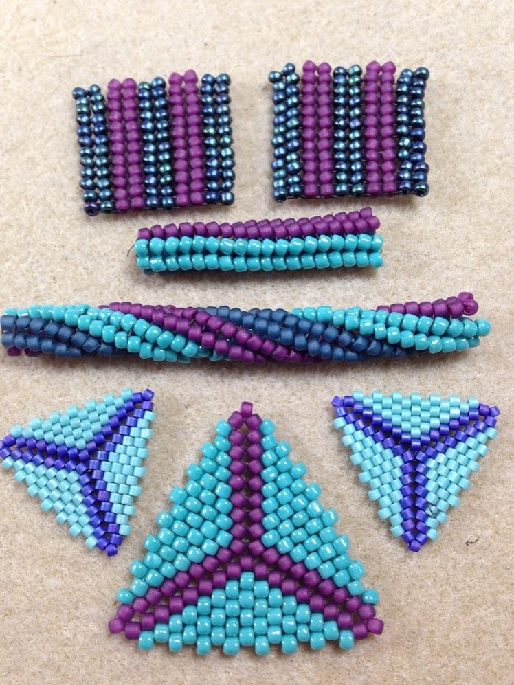 Peyote & Herringbone Triangles!