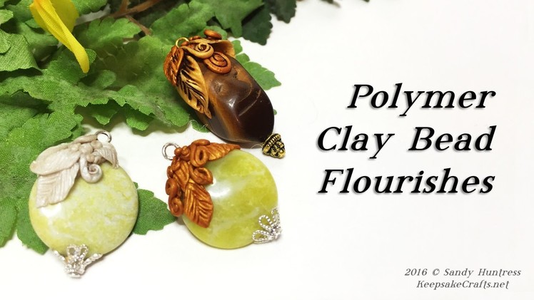 Polymer Clay Bead Flourishes Tutorial