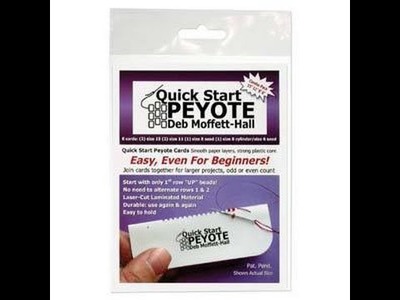 Product Demonstration: Quick Start Peyote Starter Cards