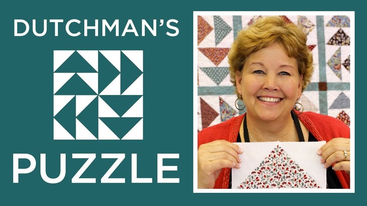 The Dutchman's Puzzle Quilt: Easy Quilting Tutorial with Jenny of Missouri Star Quilt Co