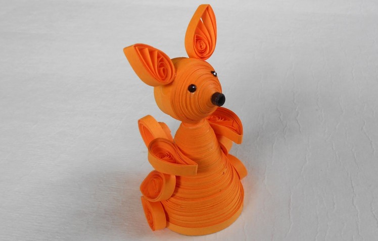 3D Quilling Kangaroo - Making Tutorial