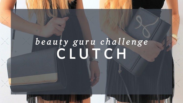 DIY Clutch for Grade 8 Grad- Beauty Guru Challenge 1