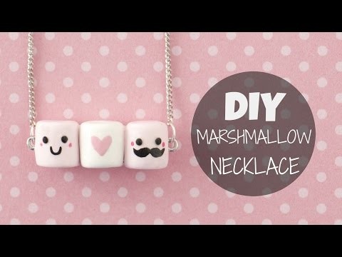 DIY Cute & Easy Marshmallow Necklace