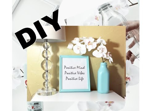 DIY decor for your nightstand!