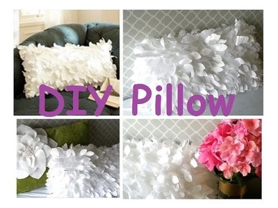{DIY} Frilly Pillow
