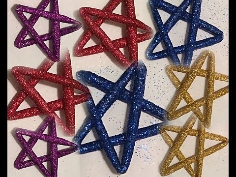 DIY : How to make perfect star using plain paper | No Cut | Easy craft