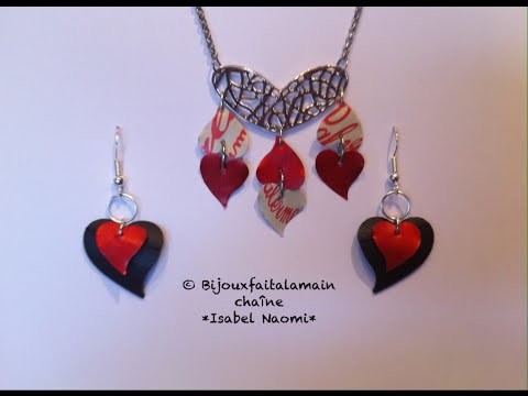 DIY Nespresso; How to make a jewelry set for valentines day