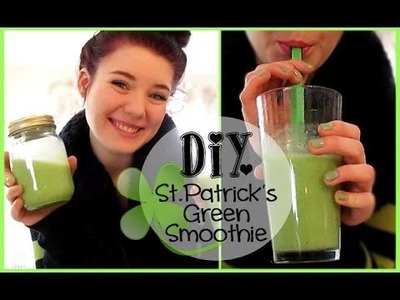 DIY St. Patrick's Green Smoothie