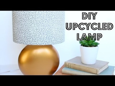 DIY Upcycled Lamp | Rolled Edged Lampshade Kit