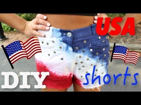 DIY USA SHORTS