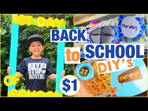 DOLLAR TREE BACK TO SCHOOL DIY'S | TheMamaMixer