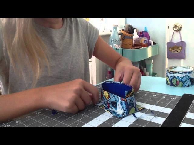 Duct Tape Business Card Holder Tutorial