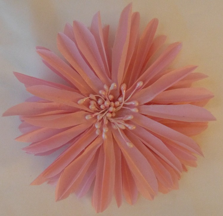 Fabric flower tutorial live show (Recorded)