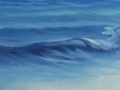 Fan Brush Sea - Painting Lesson