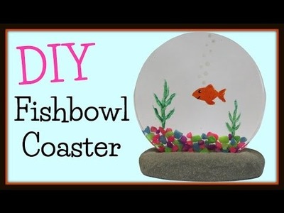 Fishbowl Coaster Art DIY ~ Another Coaster Friday Craft Klatch