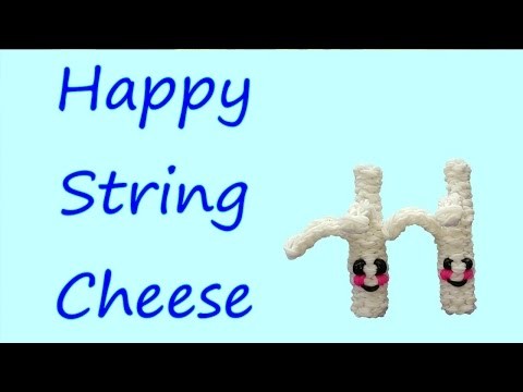 Happy String Cheese Tutorial by feelinspiffy (Rainbow Loom)
