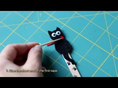 How To Make A Funny Cat Bookmark - DIY Crafts Tutorial - Guidecentral