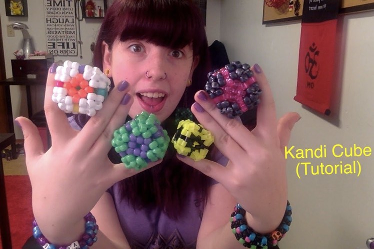 How to make a Kandi 3D Cube (Tutorial)