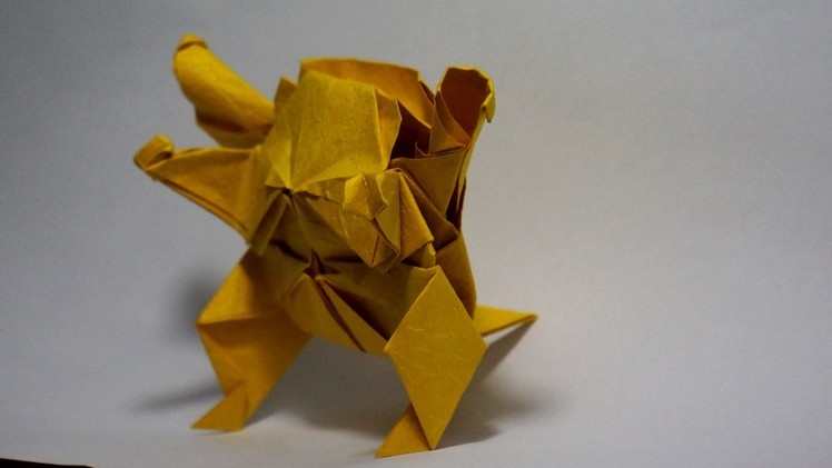 How to make an origami Pokemon - Blastoise (Henry Phạm)