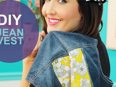 How to Spice Up a Denim Vest: The DIY Challenge on The Mom's View